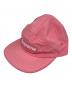 Supreme（シュプリーム）の古着「camp cap」｜ピンク