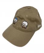New Era×ちいかわニューエラ×チイカワ）の古着「キャップ」｜ベージュ