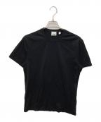 BURBERRYバーバリー）の古着「ロゴ刺繍Ｔシャツ」｜ブラック