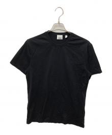 BURBERRY（バーバリー）の古着「ロゴ刺繍Ｔシャツ」｜ブラック