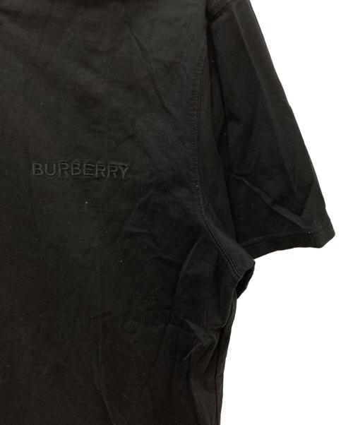 BURBERRY（バーバリー）BURBERRY (バーバリー) ロゴ刺繍Ｔシャツ ブラック サイズ:Ｍの古着・服飾アイテム