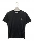 STONE ISLANDストーンアイランド）の古着「ロゴパッチＴシャツ」｜ブラック