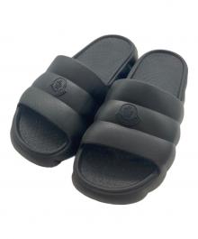 MONCLER（モンクレール）の古着「LILO SLIDE SANDAL（リロ　スライド　サンダル）」｜ブラック