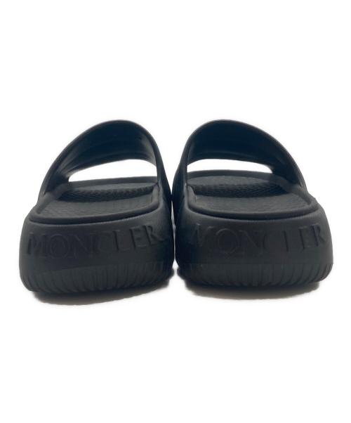 MONCLER（モンクレール）MONCLER (モンクレール) LILO SLIDE SANDAL（リロ　スライド　サンダル） ブラック サイズ:SIZE 39の古着・服飾アイテム