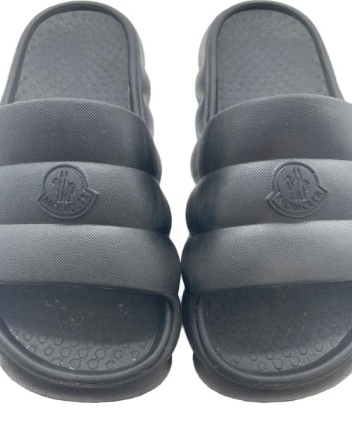 MONCLER（モンクレール）MONCLER (モンクレール) LILO SLIDE SANDAL（リロ　スライド　サンダル） ブラック サイズ:SIZE 39の古着・服飾アイテム