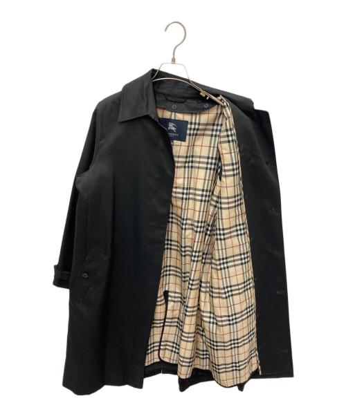 BURBERRY LONDON（バーバリーロンドン）BURBERRY LONDON (バーバリーロンドン) ノバチェックライナー付コート ブラック サイズ:42の古着・服飾アイテム