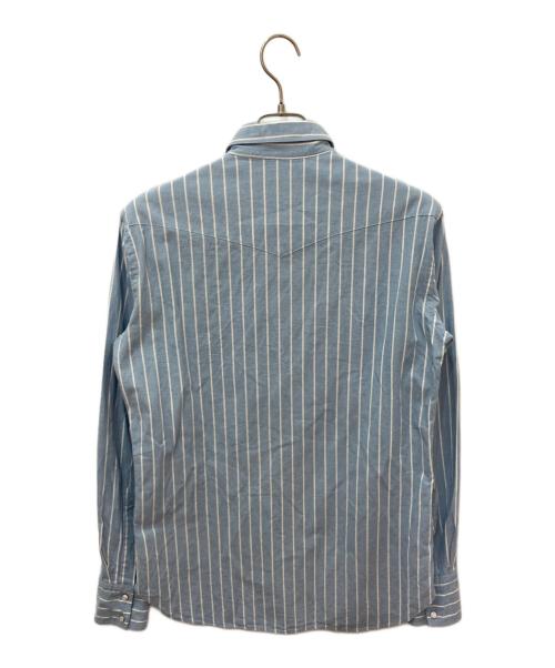 GUY ROVER（ギローバー）GUY ROVER (ギローバー) ウエスタンシャツ ブルー サイズ:2の古着・服飾アイテム