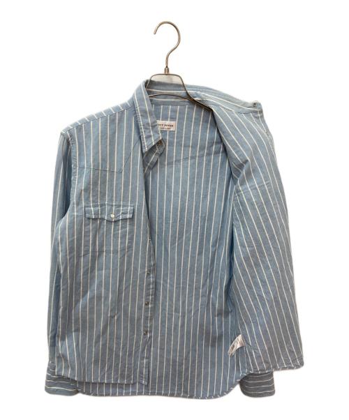 GUY ROVER（ギローバー）GUY ROVER (ギローバー) ウエスタンシャツ ブルー サイズ:2の古着・服飾アイテム