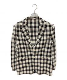 ESTNATION（エストネーション）の古着「セミハンド パナマジャケット」｜ベージュ