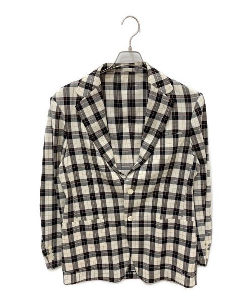 ESTNATION（エストネーション）ESTNATION (エストネーション) セミハンド パナマジャケット ベージュ サイズ:Mの古着・服飾アイテム