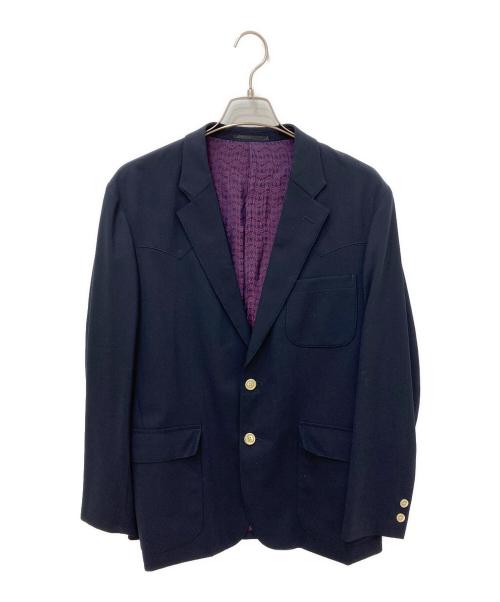Psycho Bunny（サイコ バニー）Psycho Bunny (サイコ バニー) テーラードジャケット ネイビー サイズ:Lの古着・服飾アイテム