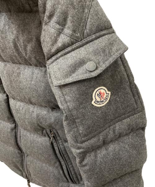 MONCLER（モンクレール）MONCLER (モンクレール) MONTGENEVRE GIUBBOTTO　モンジュネーブル　ジュボット グレーの古着・服飾アイテム