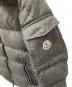 中古・古着 MONCLER (モンクレール) MONTGENEVRE GIUBBOTTO　モンジュネーブル　ジュボット グレー：90000円