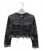 DIESELディーゼル）の古着「DE-GRAFFY-FSH」｜ブラック