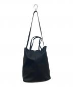 morpheeモルフェ）の古着「3WAY MEDIUM TOTE SHORT（スリーウェイ　ミディアム　トート　ショート）」｜ブラック