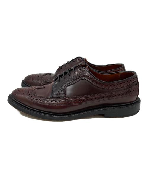 Allen Edmonds（アレン エドモンズ）Allen Edmonds (アレン エドモンズ) ウィングチップシューズ コードバン ブラウン サイズ:SIZE 9Dの古着・服飾アイテム