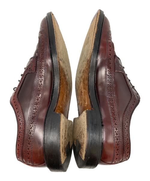 Allen Edmonds（アレン エドモンズ）Allen Edmonds (アレン エドモンズ) ウィングチップシューズ コードバン ブラウン サイズ:SIZE 9Dの古着・服飾アイテム