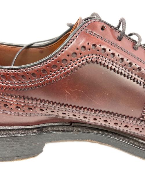 Allen Edmonds（アレン エドモンズ）Allen Edmonds (アレン エドモンズ) ウィングチップシューズ コードバン ブラウン サイズ:SIZE 9Dの古着・服飾アイテム