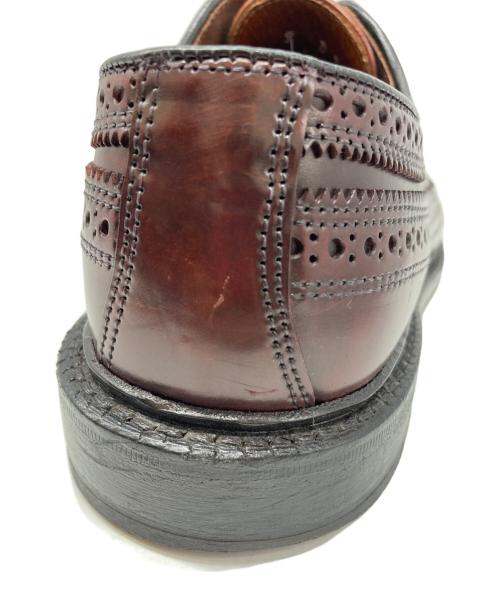 Allen Edmonds（アレン エドモンズ）Allen Edmonds (アレン エドモンズ) ウィングチップシューズ コードバン ブラウン サイズ:SIZE 9Dの古着・服飾アイテム