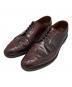 Allen Edmonds（アレン エドモンズ）の古着「ウィングチップシューズ コードバン」｜ブラウン