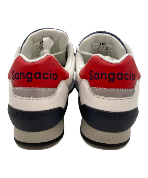 Sangacio（サンガッチョ）SANGACIO (サンガッチョ) ローカットスニーカー ホワイト サイズ:24.5の古着・服飾アイテム