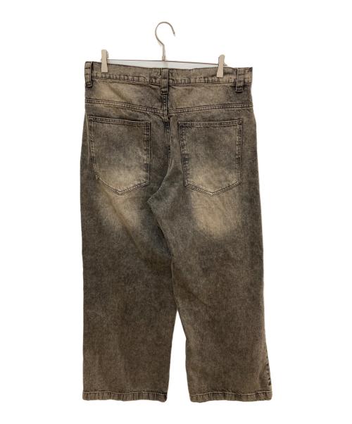 Jaded London（ジェイデッドロンドン）JADED LONDON (ジェイデッドロンドン) グラデーションウォッシュ加工デニムパンツ グレー サイズ:34の古着・服飾アイテム