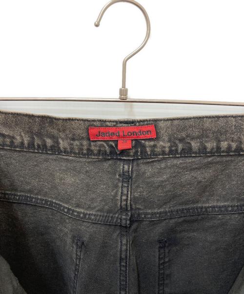Jaded London（ジェイデッドロンドン）JADED LONDON (ジェイデッドロンドン) グラデーションウォッシュ加工デニムパンツ グレー サイズ:34の古着・服飾アイテム