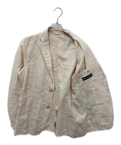 ISSEY MIYAKE MEN（イッセイミヤケメン）ISSEY MIYAKE MEN (イッセイミヤケメン) リネンジャケット ベージュ サイズ:3の古着・服飾アイテム