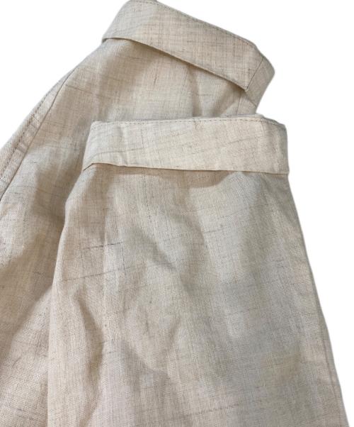 ISSEY MIYAKE MEN（イッセイミヤケメン）ISSEY MIYAKE MEN (イッセイミヤケメン) リネンジャケット ベージュ サイズ:3の古着・服飾アイテム