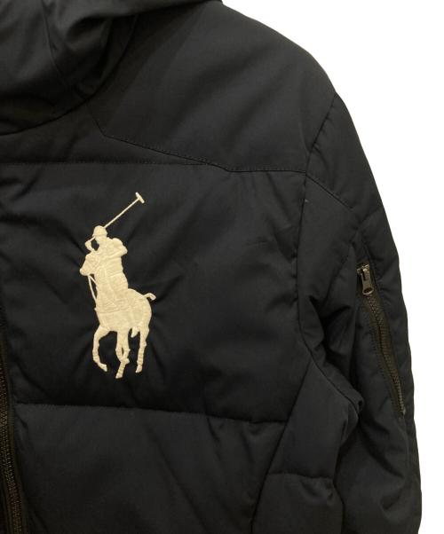 POLO RALPH LAUREN（ポロ・ラルフローレン）POLO RALPH LAUREN (ポロ・ラルフローレン) ビックポニー刺繍ダウンジャケット ネイビー サイズ:XLの古着・服飾アイテム