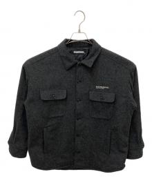 NEIGHBORHOOD（ネイバーフッド）の古着「CPO/WE-SHIRT.LS」｜グレー