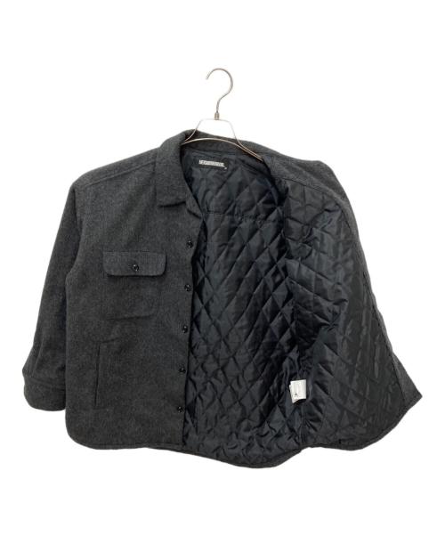 NEIGHBORHOOD（ネイバーフッド）NEIGHBORHOOD (ネイバーフッド) CPO/WE-SHIRT.LS グレー サイズ:Sの古着・服飾アイテム