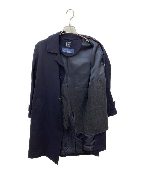 SHIPS（シップス）SHIPS (シップス) ステンカラーコート ネイビー サイズ:Mの古着・服飾アイテム