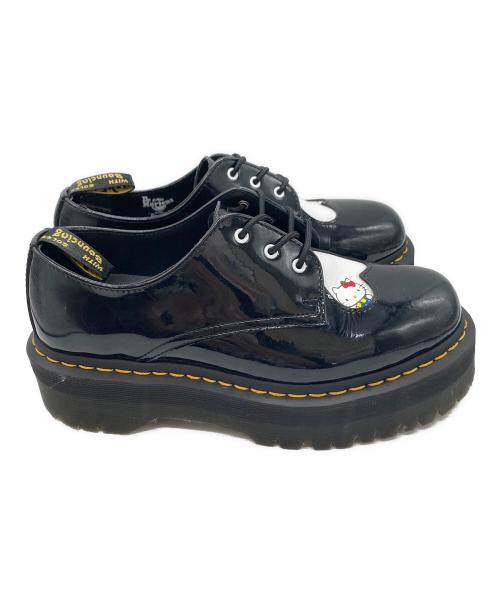 Dr.Martens（ドクターマーチン）Dr.Martens (ドクターマーチン) HELLO KITTY (ハローキティ) MIE 1461 ブラック サイズ:UK6の古着・服飾アイテム