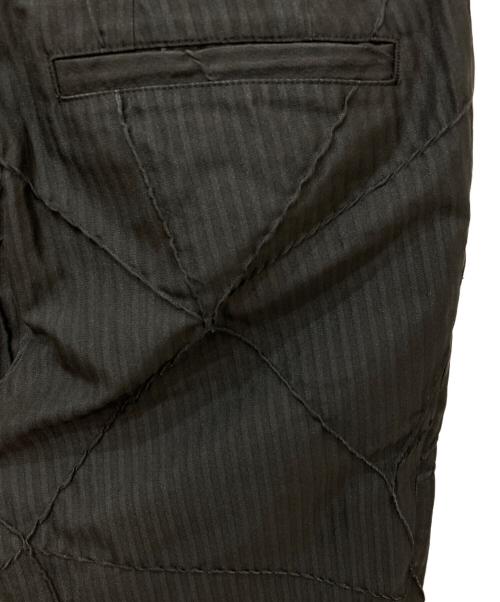 ISSEY MIYAKE（イッセイミヤケ）ISSEY MIYAKE (イッセイミヤケ) パイピングスラックス ブラック サイズ:1の古着・服飾アイテム