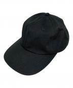 kijima takayukiキジマタカユキ）の古着「COTTON CHINO 6PANEL CAP」｜ブラック