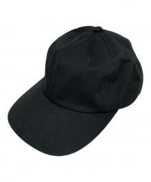 kijima takayuki（キジマタカユキ）の古着「COTTON CHINO 6PANEL CAP」｜ブラック