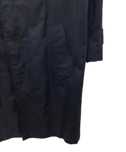 Aquascutum（アクアスキュータム）Aquascutum (アクアスキュータム) ライナー付ステンカラーコート ネイビー サイズ:記載なしの為実寸参照の古着・服飾アイテム