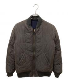 Eddie Bauer（エディーバウアー）の古着「リバーシブルダウンジャケット」｜ネイビー