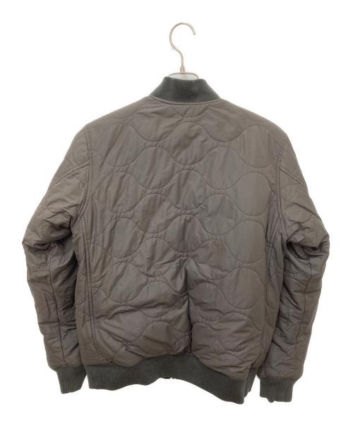 Eddie Bauer（エディーバウアー）Eddie Bauer (エディーバウアー) リバーシブルダウンジャケット ネイビー サイズ:Sの古着・服飾アイテム