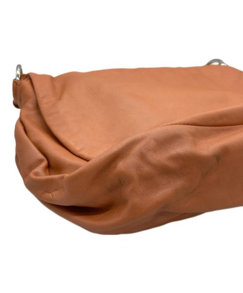 COACH（コーチ）COACH (コーチ) レザーショルダーバッグ ブラウンの古着・服飾アイテム