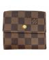 LOUIS VUITTON (ルイ ヴィトン) 2つ折り財布 ブラウン：30000円