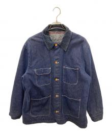 Bluebell（ブルーベル）の古着「ブランケットカバーオール」｜ブルー