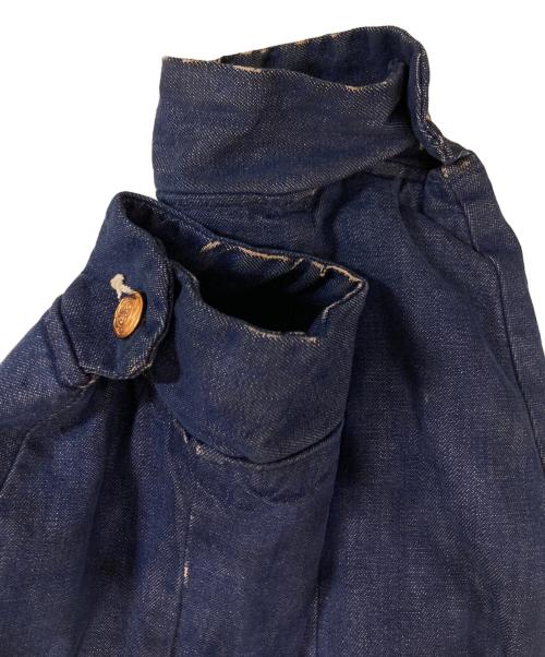 Bluebell（ブルーベル）Bluebell (ブルーベル) ブランケットカバーオール ブルー サイズ:46の古着・服飾アイテム