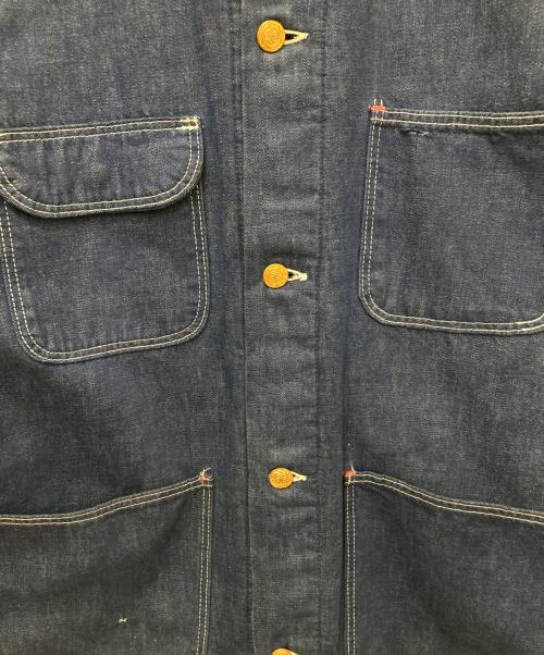 Bluebell（ブルーベル）Bluebell (ブルーベル) ブランケットカバーオール ブルー サイズ:46の古着・服飾アイテム