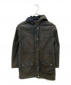 Barbourバブアー）の古着「フーデッドジャケット」｜ブラック