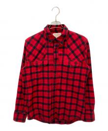 FILSON（フィルソン）の古着「チェックシャツ」｜レッド