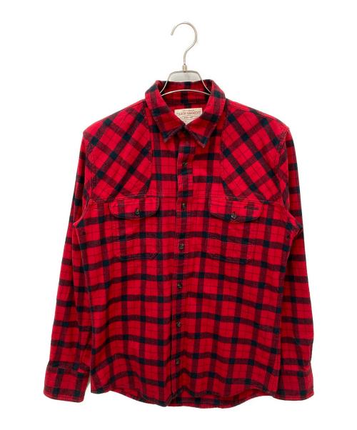 FILSON（フィルソン）FILSON (フィルソン) チェックシャツ レッド サイズ:Ｓの古着・服飾アイテム