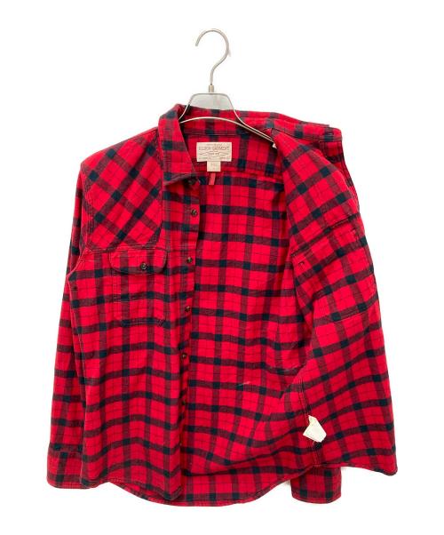 FILSON（フィルソン）FILSON (フィルソン) チェックシャツ レッド サイズ:Ｓの古着・服飾アイテム