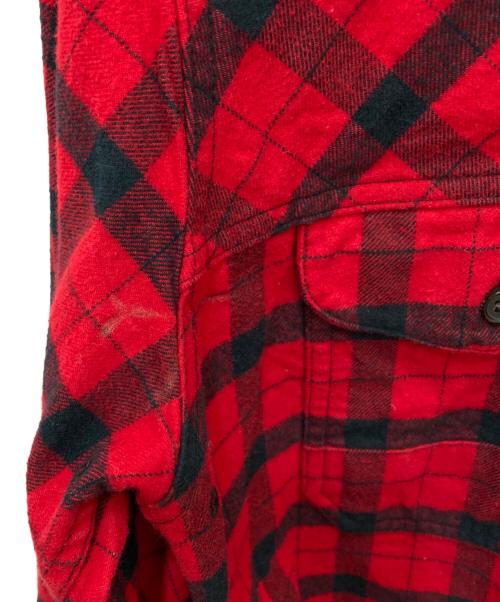 FILSON（フィルソン）FILSON (フィルソン) チェックシャツ レッド サイズ:Ｓの古着・服飾アイテム